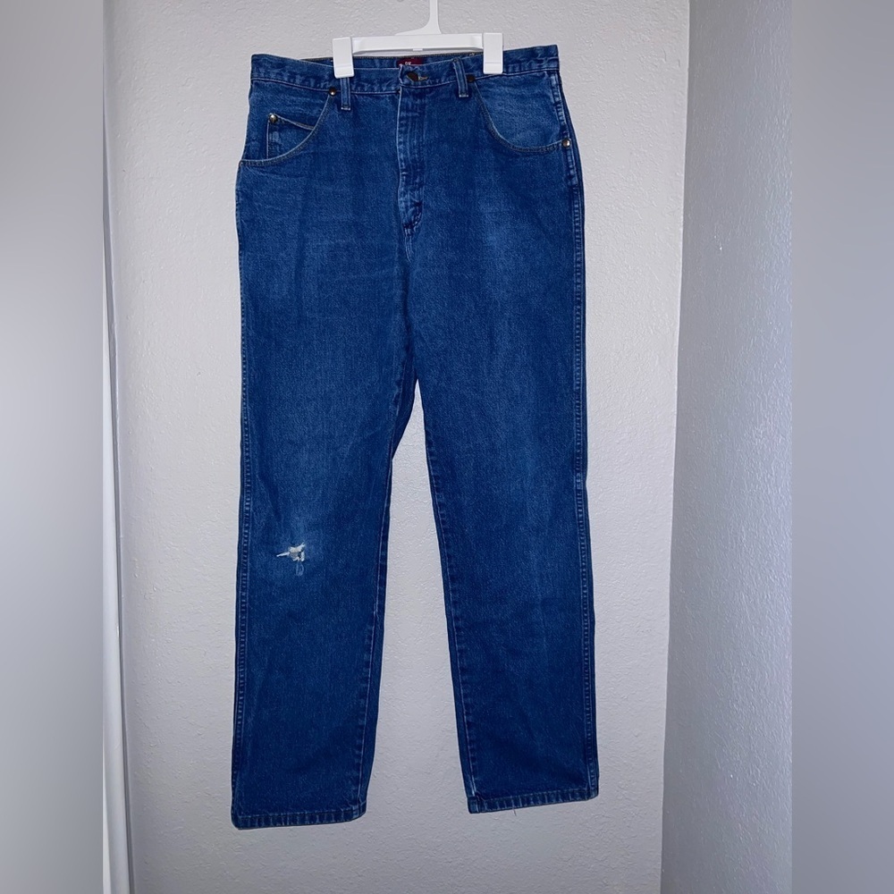 Wrangler 3a Men Relaxed Jeans Cowboy